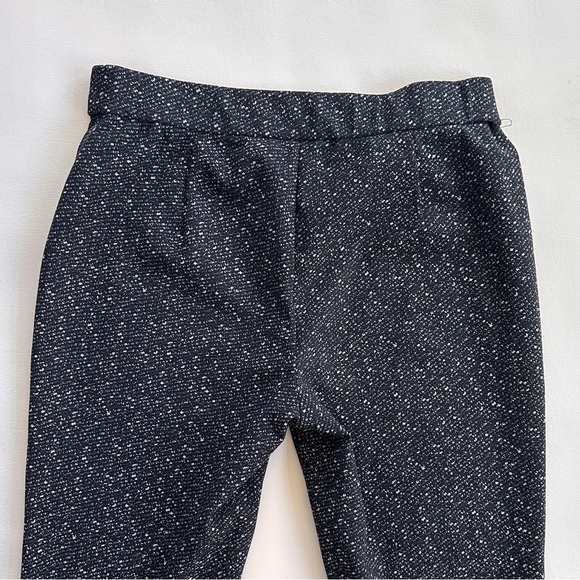 Theory Adbelle K Black/White Pull On Tweed Twill Pants M - Picture 7 of 8